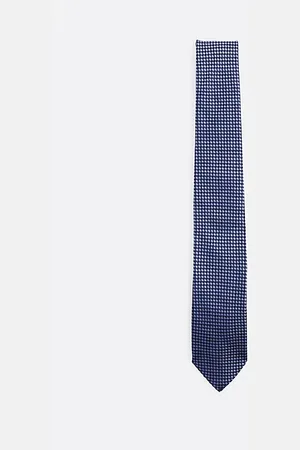 Tommy Hilfiger Corbata de seda con microtrama
