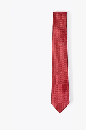 Tommy Hilfiger Corbata de seda con microtrama