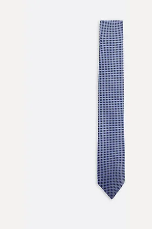 Tommy Hilfiger Corbata de seda con microtrama