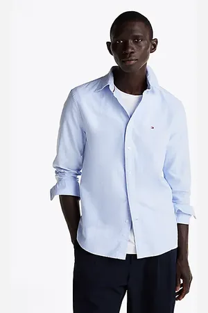 Tommy Hilfiger Camisa de corte regular con diseño de rayas