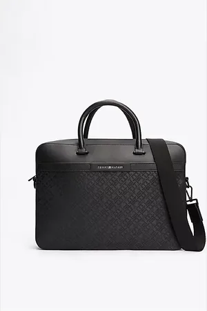 Tommy Hilfiger Maletín para portátil con monogramas TH