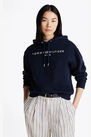 Tommy Hilfiger Sudadera con capucha y logo bordado