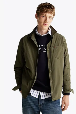 Tommy Hilfiger Chaqueta estilo camisa plegable