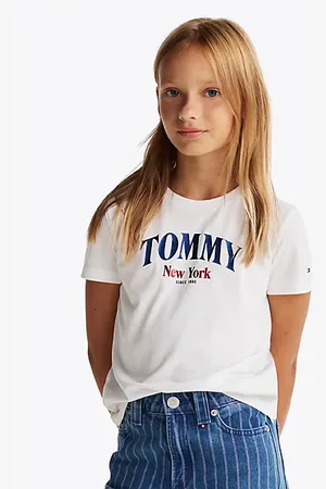 Tommy Hilfiger Camiseta con logo universitario