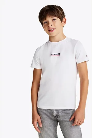 Tommy Hilfiger Camiseta de mélange con monotipo Hilfiger