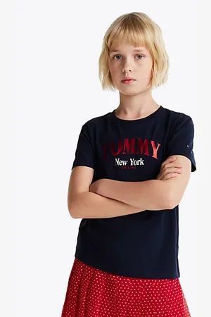 Tommy Hilfiger Camiseta con logo universitario