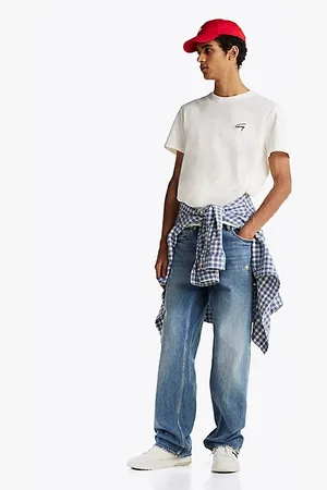 Tommy Hilfiger Vaqueros Carpenter rectos con efecto desgastado