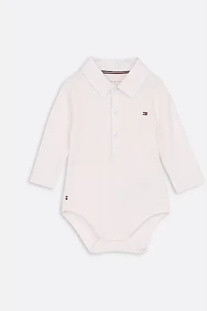 Tommy Hilfiger Body de manga larga acanalado