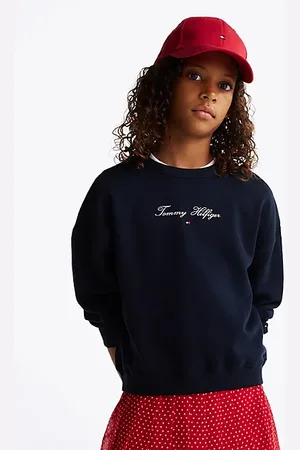 Tommy Hilfiger Sudadera de cuello redondo con logo