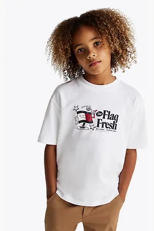 Tommy Hilfiger Camiseta con eslogan con logo