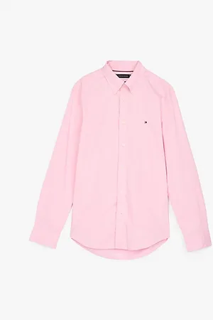 Tommy Hilfiger Camisa TH Flex de popelín con corte regular