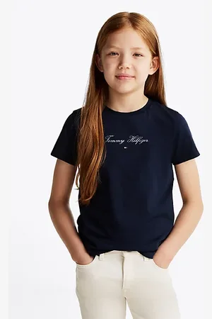 Tommy Hilfiger Camiseta de cuello redondo con logo