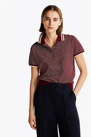 Tommy Hilfiger Polo estampado con corte regular