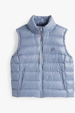 Tommy Hilfiger Chaleco Curve de plumón con acabado brillante