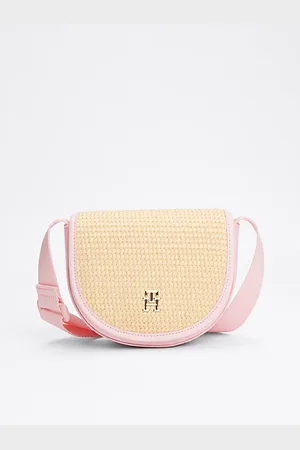 Tommy Hilfiger Bolso bandolera infantil con solapa tejida