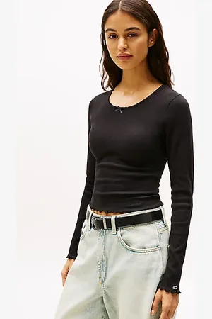 Tommy Hilfiger Camiseta de manga larga con corte slim