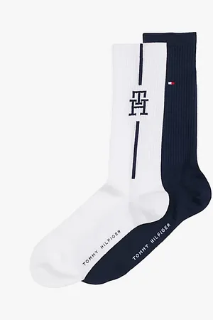 Tommy Hilfiger Pack de 2 pares de calcetines con monograma