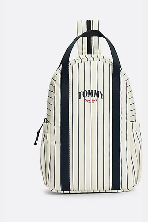 Tommy Hilfiger Mochila de niños con rayas universitarias
