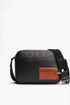 Tommy Hilfiger Bolso reporter de piel granulada