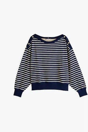 Tommy Hilfiger Sudadera Curve con cuello barco