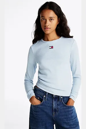 Tommy Hilfiger Camiseta de manga larga con corte slim