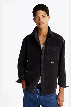 Tommy Hilfiger Camisa de pana con corte amplio