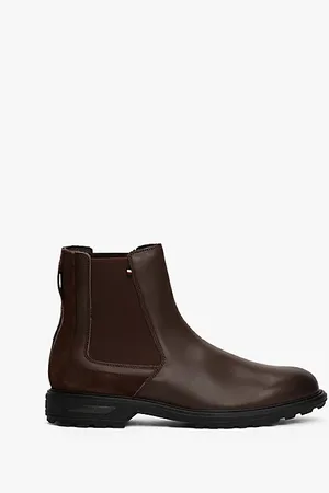 Tommy Hilfiger Botines Chelsea híbridos de piel