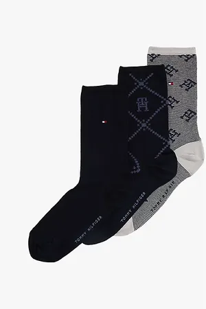 Tommy Hilfiger Pack de 3 pares de calcetines