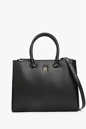 Tommy Hilfiger Bolso tote con insignia del monograma TH