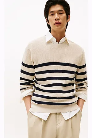 Tommy Hilfiger Jersey de punto texturizado y cuello redondo
