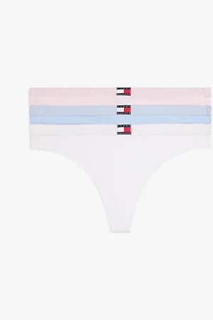 Tommy Hilfiger Pack de 3 tangas Heritage con logo