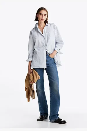 Tommy Hilfiger Vaqueros Bootcut amplios de talle alto