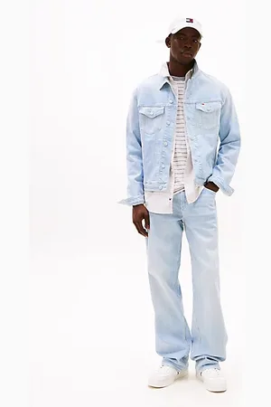 Tommy Hilfiger Vaqueros Jaimie de corte amplio y diseño de rayas
