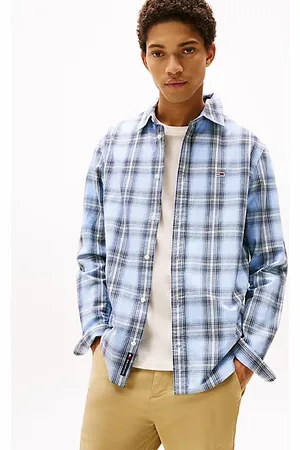 Tommy Hilfiger Camisa de corte regular con diseño de cuadros