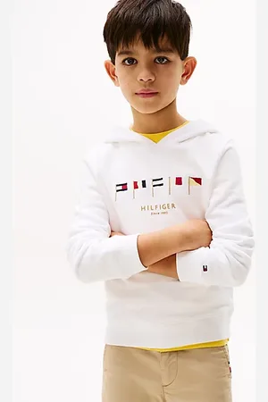 Tommy Hilfiger Sudadera con capucha y logos bordados