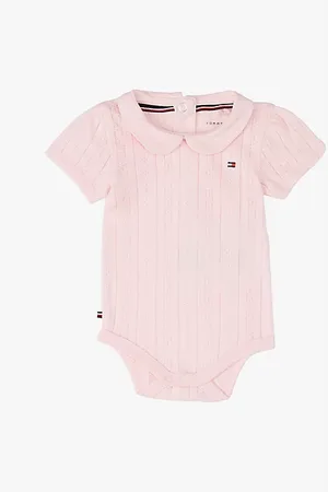 Tommy Hilfiger Body de manga corta en punto Pointelle