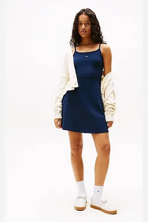 Tommy Hilfiger Vestido mini slim de tirantes finos