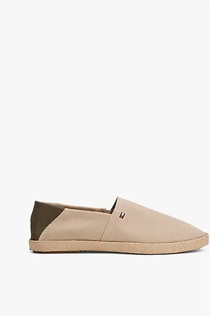 Tommy Hilfiger Alpargatas con suela dentada y logo bordado