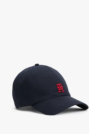 Tommy Hilfiger Gorra de béisbol con monograma TH a contraste