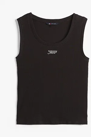 Tommy Hilfiger Camiseta sin mangas slim con logo