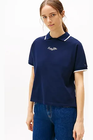 Tommy Hilfiger Polo de cuello redondo con logo