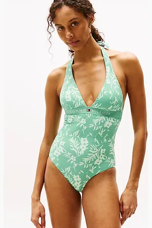 Tommy Hilfiger Bañador Original de cuello halter