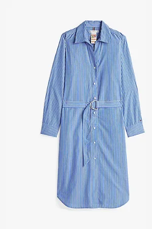 Tommy Hilfiger Vestido camisero midi de popelín Adaptative