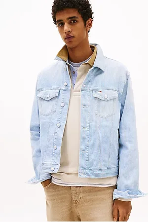 Tommy Hilfiger Cazadora Ryan de corte amplio de rayas