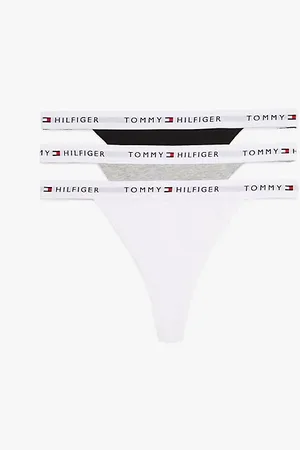 Tommy Hilfiger Pack de 3 tangas con inscripción