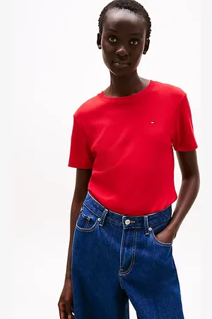 Tommy Hilfiger Camiseta slim de cuello redondo