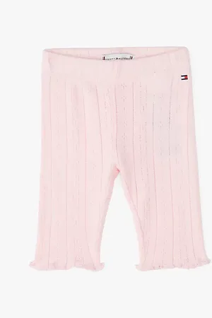 Tommy Hilfiger Leggings de punto Pointelle con corte slim