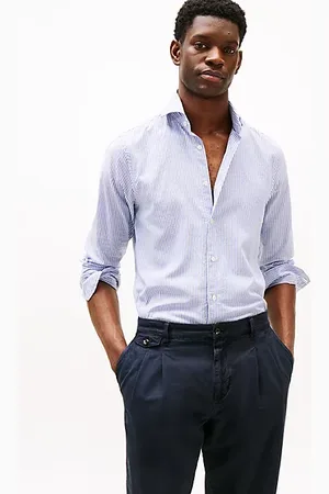 Tommy Hilfiger Camisa Oxford de corte slim informal