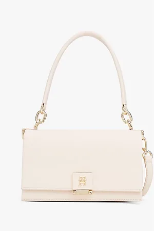 Tommy Hilfiger Bolso mensajero con solapa y monograma TH