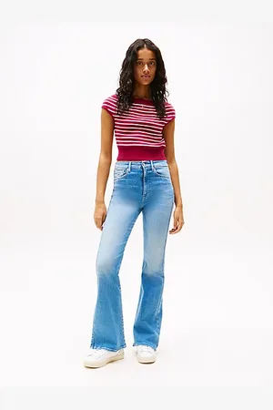 Tommy Hilfiger Vaqueros Sylvia acampanados de talle alto